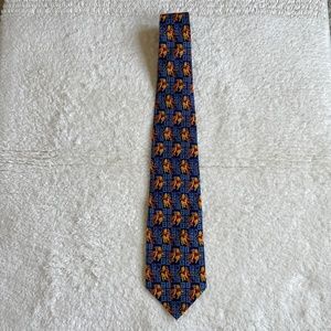 Winnie the Pooh and Tigger Men's Carnaval Silk Necktie